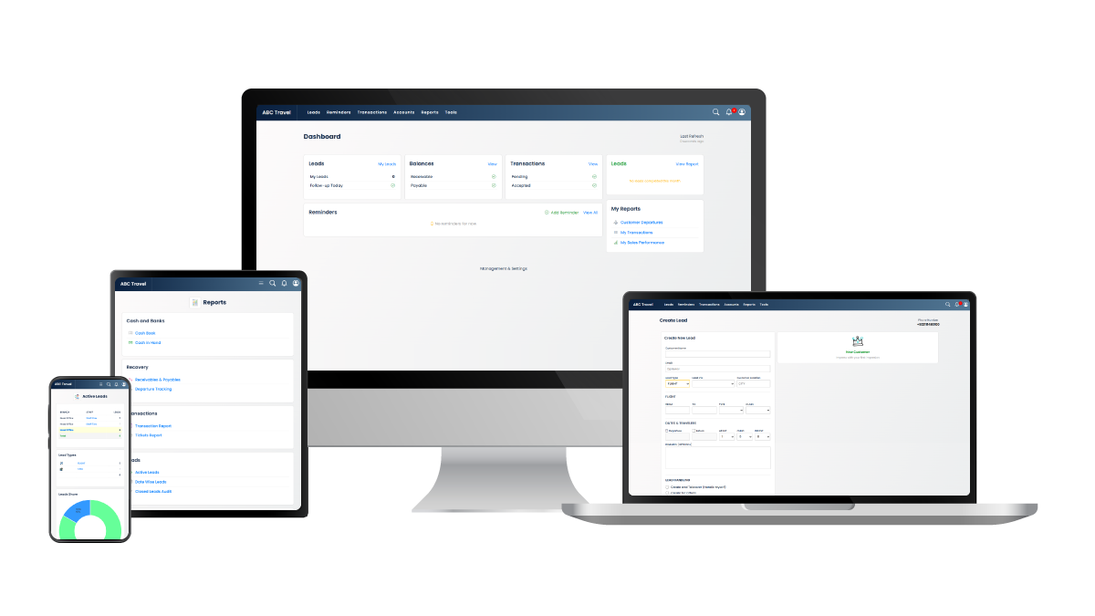 Travel Connect CRM - Air Travel CRM